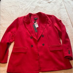 Women's Red Blazer
